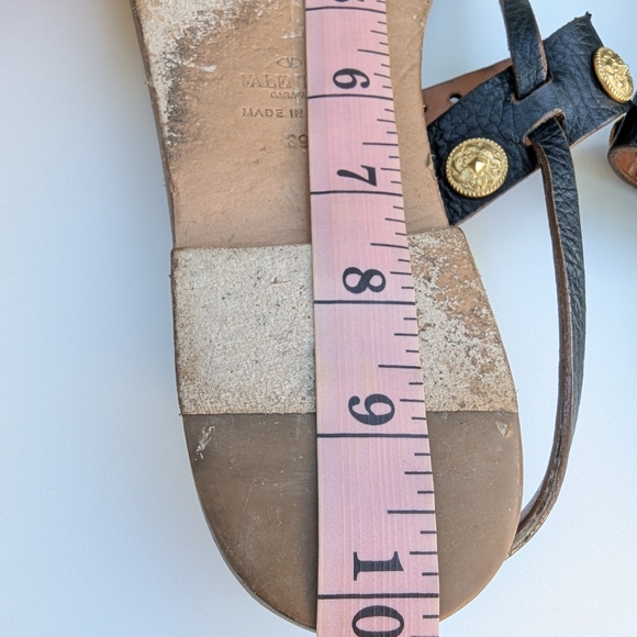 VALENTINO LEATHER WOMEN'S SANDALS - Picture 12 of 13